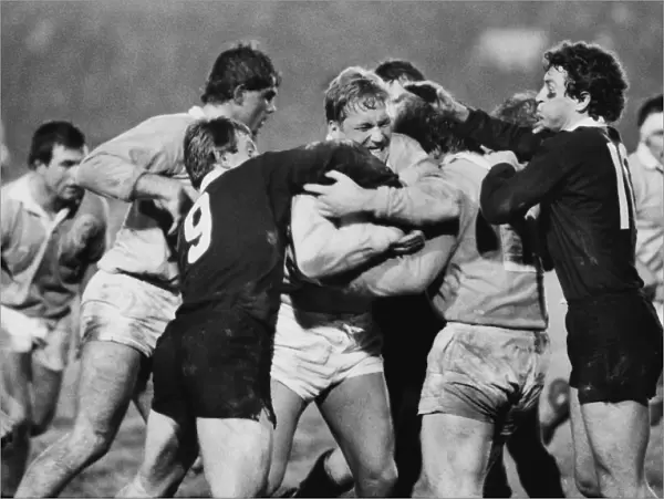 John Goodwin playing for the Midlands against the All Blacks in 1983