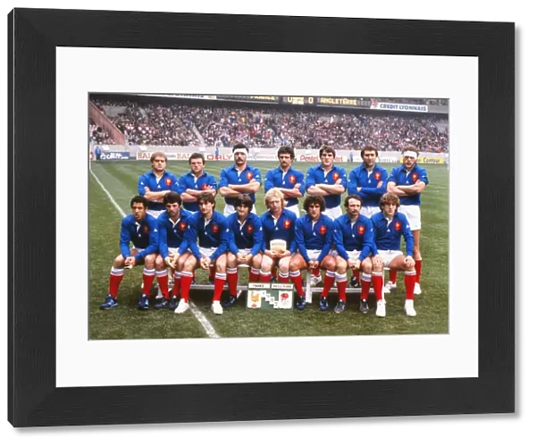 French team that faced England in the 1982 Five Nations