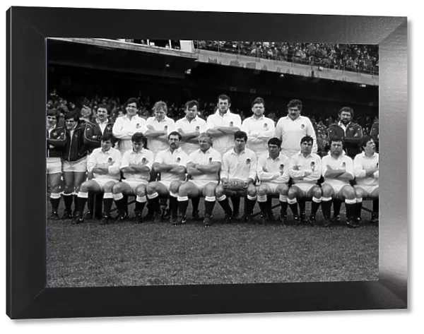 England team that faced Ireland in the 1985 Five Nations