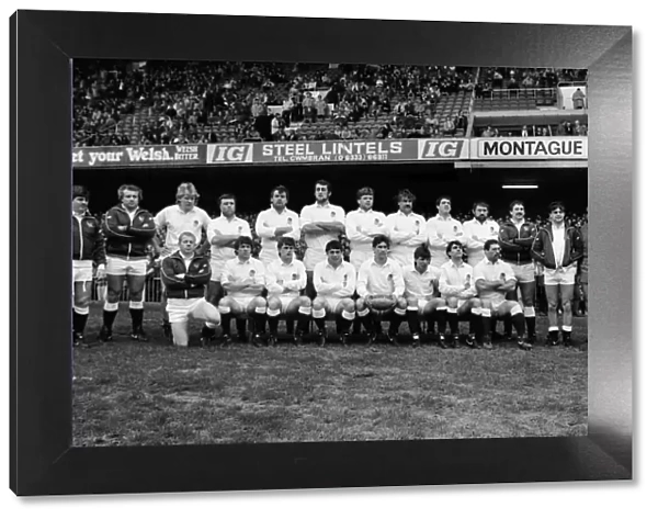 England team that faced Wales in thw 1985 Five Nations