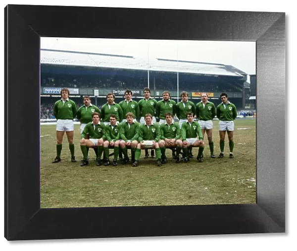 Ireland team that faced England in the 1986 Five Nations