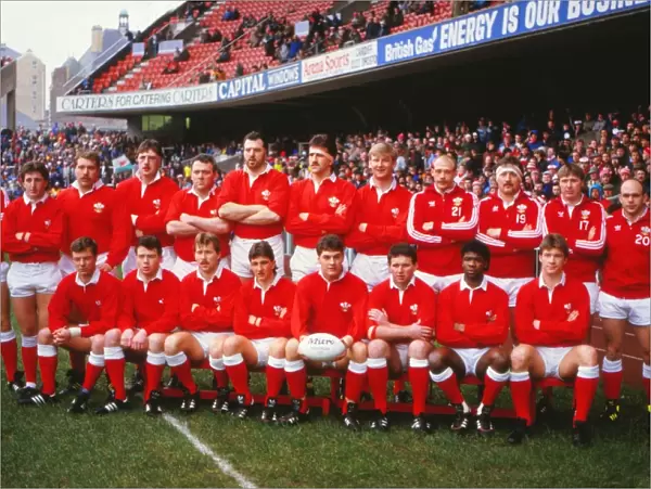 Wales team that defeated England in the 1987 Five Nations