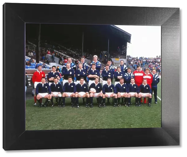 Scotland team that faced England in the 1988 Five Nations