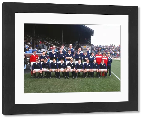 Scotland team that faced England in the 1988 Five Nations