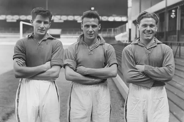 Ian Hillsdon, John Clayton, Jack Keeley - Everton