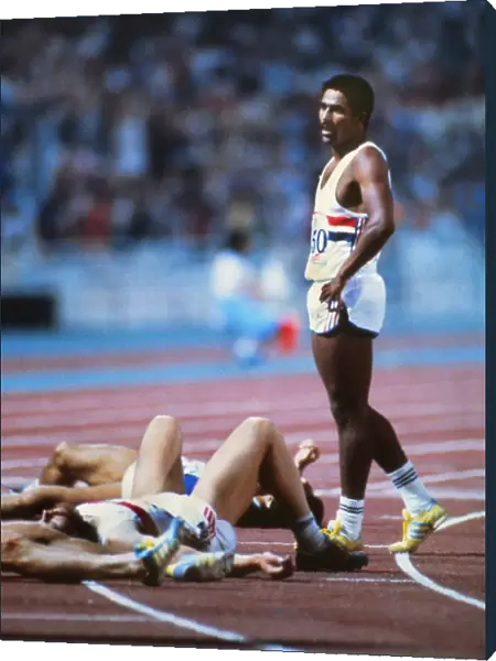 Daley Thompson Stands Alone