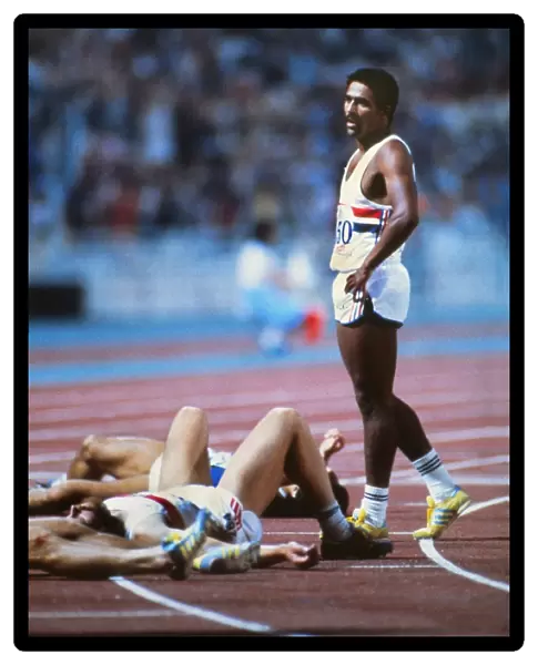 Daley Thompson Stands Alone