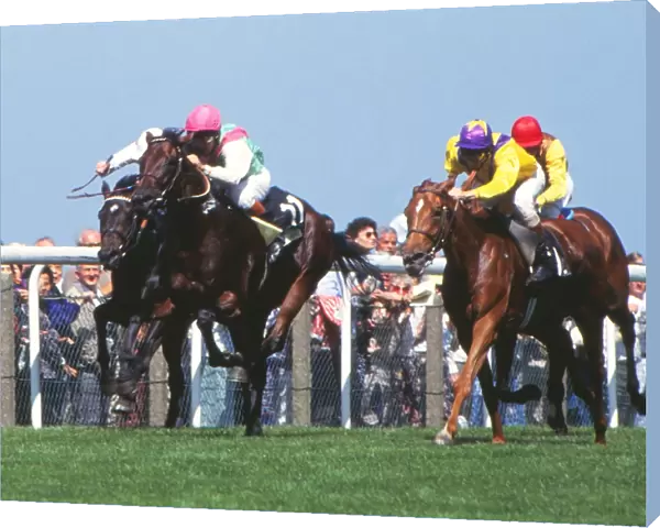 Placerville and Urban Sea during the 1993 Prince of Wales Stakes