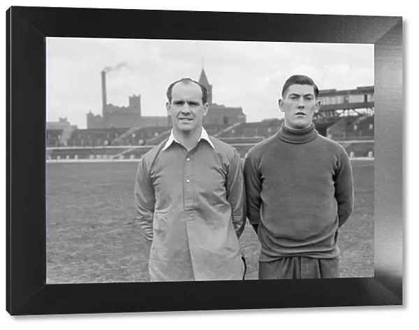 Johnny Carey and John Ignatius - Manchester United