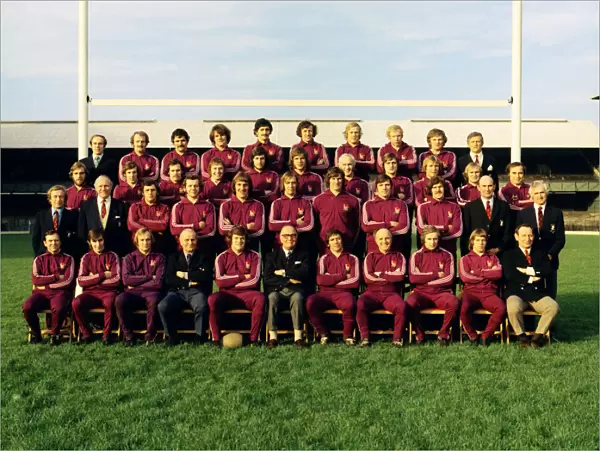 England - 1975 Five Nations Full Squad