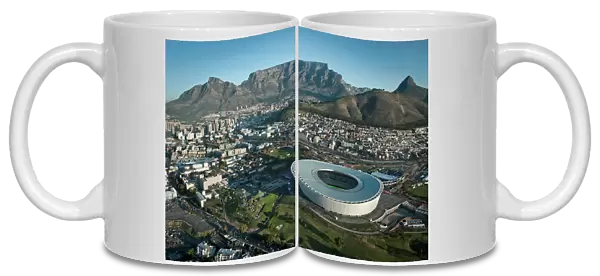 Green Point Stadium, Cape Town - from the air