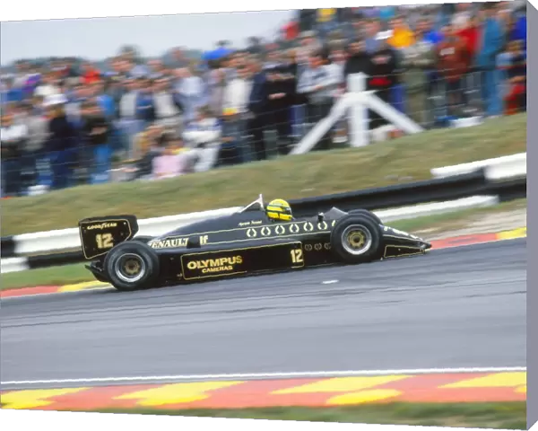 Ayrton Senna 1985 - British Grand Prix