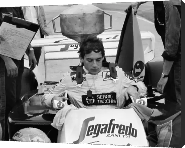 Ayrton Senna - 1984 British Grand Prix Practice