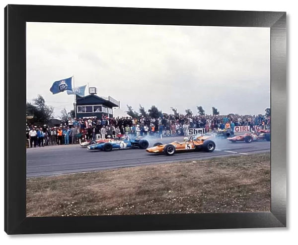Start of 1969 British Grand Prix at Silverstone