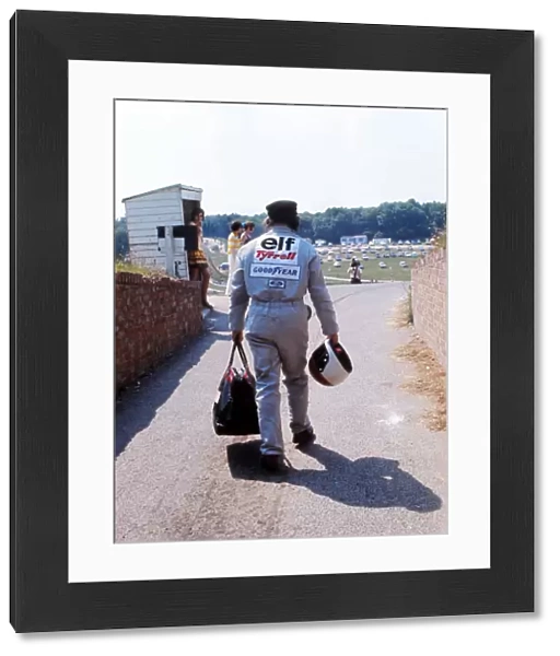 Jackie Stewart British Grand Prix Practice 1972