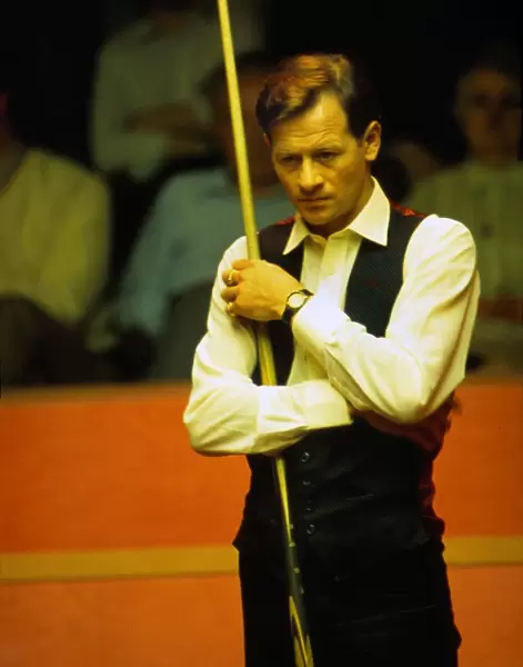 Alex Higgins at the 1988 World Snooker Championships