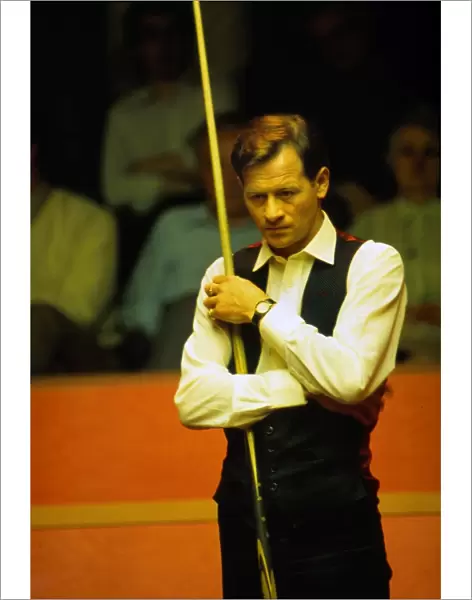 Alex Higgins at the 1988 World Snooker Championships