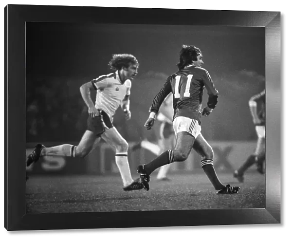 George Best plays for Ipswich during Bobby Robsons 10-year Testimonial