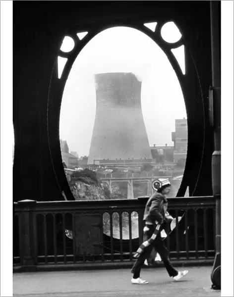 A Sunderland fan walks to Roker Park for his teams FA Cup homecoming