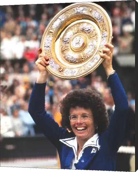 1975 Wimbledon Ladies Champion Billie Jean King