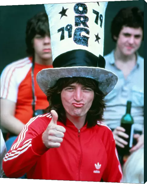 A Bjorn Borg fan in 1979