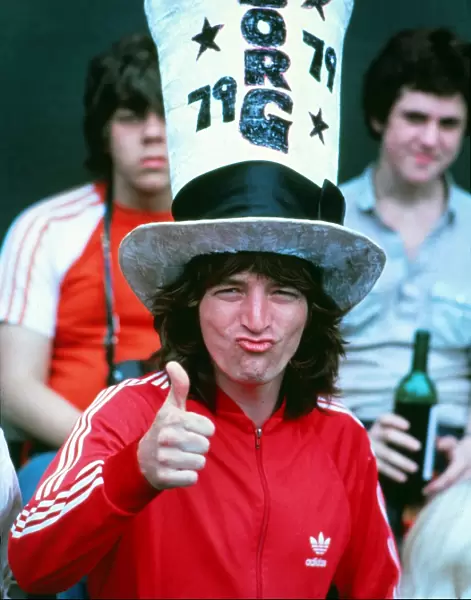 A Bjorn Borg fan in 1979