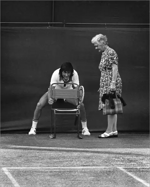 Ille Nastase - 1975 Wimbledon Championships