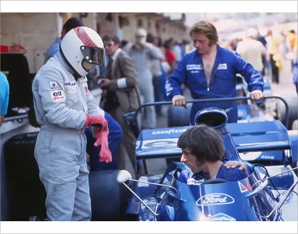 Jackie Stewart at the 1972 British Grand Prix