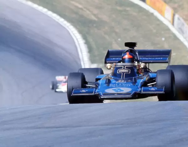 Emerson Fittipaldi at the 1972 British Grand Prix