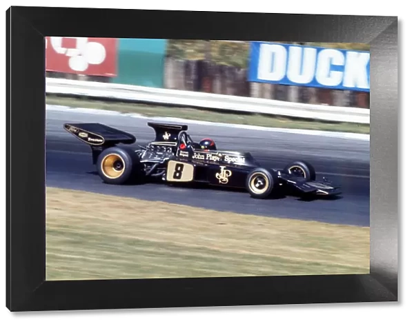 Emerson Fittipaldi at the 1972 British Grand Prix