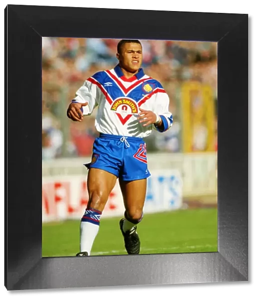 Jason Robinson on his Great Britain debut in 1993