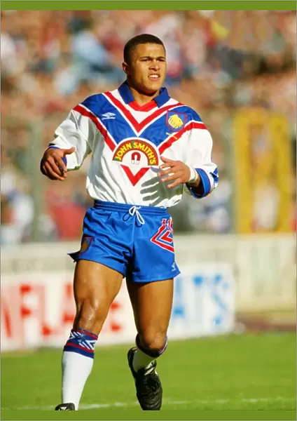 Jason Robinson on his Great Britain debut in 1993
