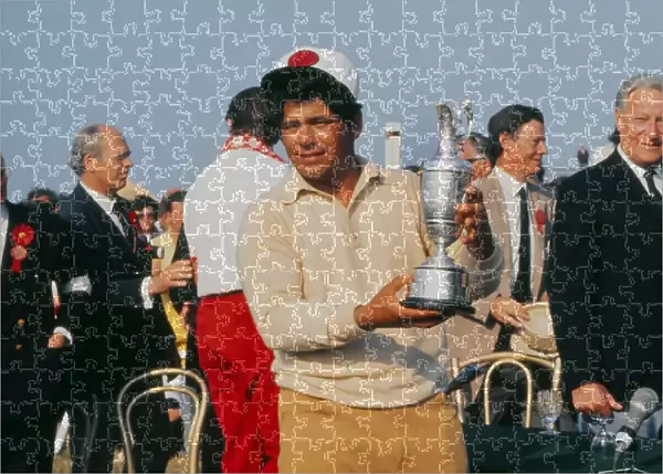 Lee Trevino with the Claret Jug in 1972