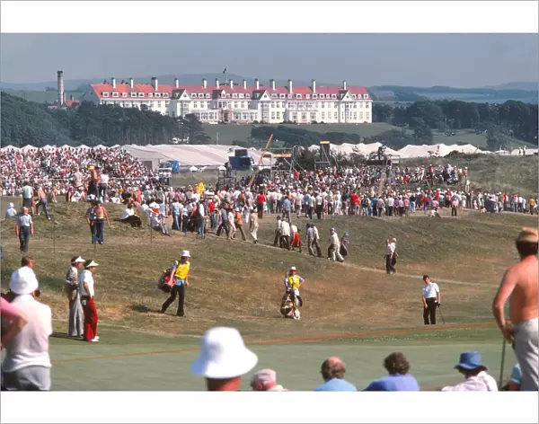 Turnberry on the final day of the 1977 Open