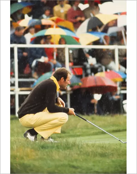 Tom Weiskopf on the way to winning the 1973 Open