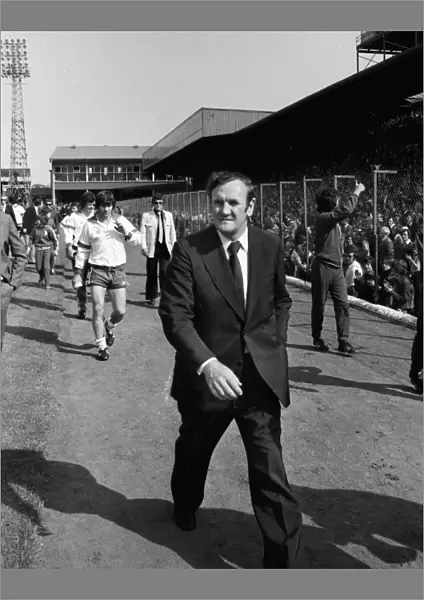 England manager Don Revie in 1975