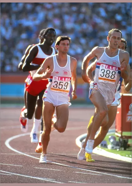 Seb Coe & Steve Ovett at the 1984 Olympics