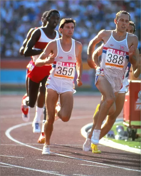 Seb Coe & Steve Ovett at the 1984 Olympics
