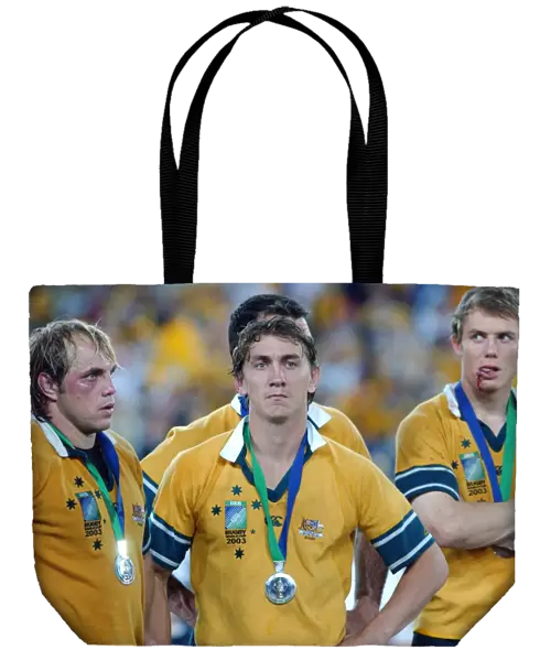Dejected Australian players after the 2003 World Cup Final