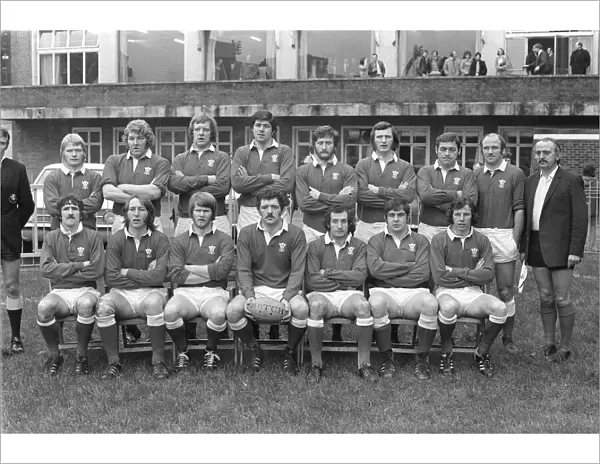 The Wales team that faced England in the 1975 Five Nations Championship