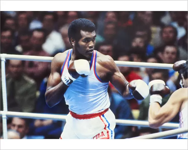 Cubas Teofilo Stevenson - 1980 Olympic Heavyweight Champion