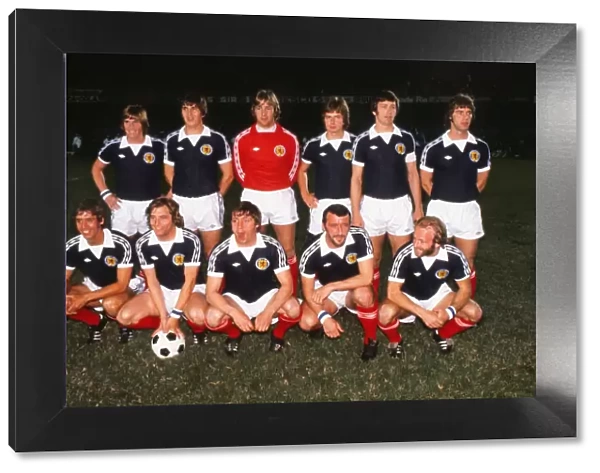 Scotland team vs. Brazil, 1977
