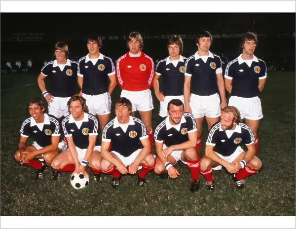 Scotland team vs. Brazil, 1977