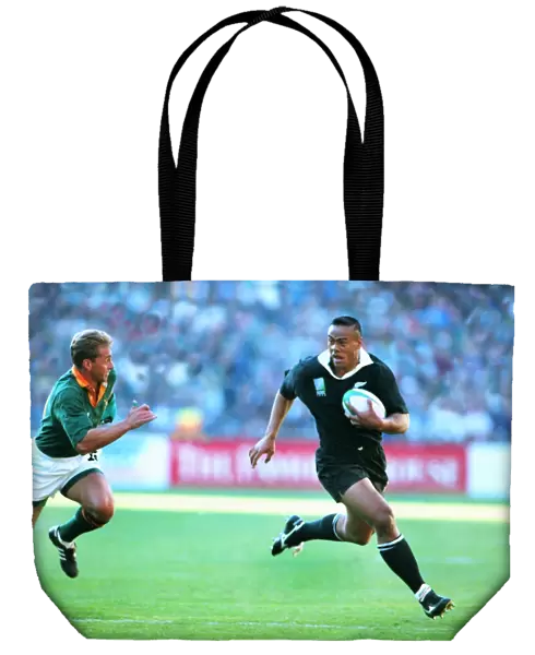 All Black Jonah Lomu during the 1995 Rugby World Cup Final