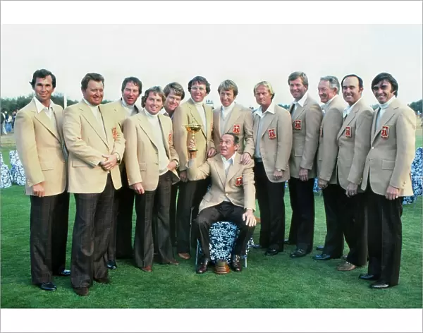 Victorious 1977 American Ryder Cup Team