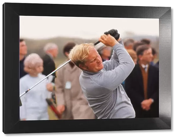 Jack Nickluas during the 1969 Ryder Cup