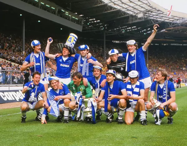 1984 FA Cup Winners Everton