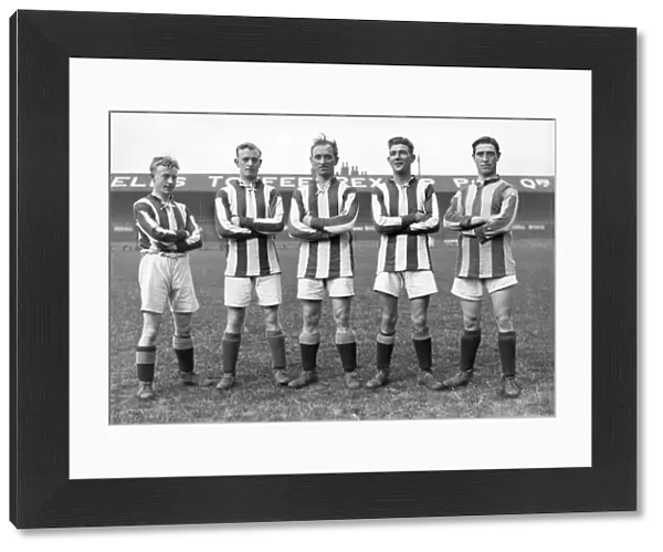 1927  /  8 Stoke City forward line
