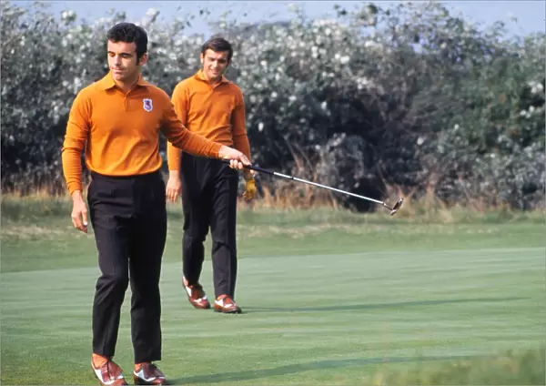Tony Jacklin & Peter Townsend at the 1969 Ryder Cup