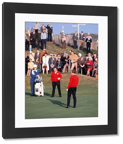 Four-ball pairing Brian Huggett and Alex Cayhill at the 1969 Ryder Cup